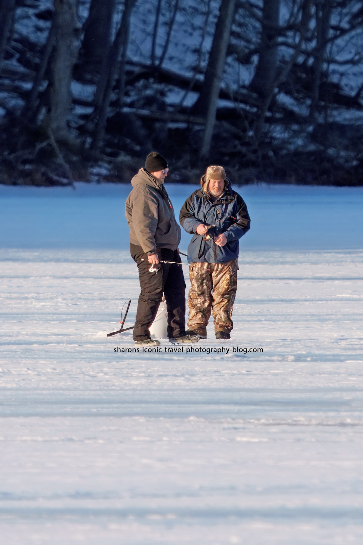 Ice Fishing Sharon's Iconic Travel Photography Blog